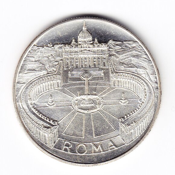 Vatican Pope John Paul II Medal (b89) - Picture 2 of 2